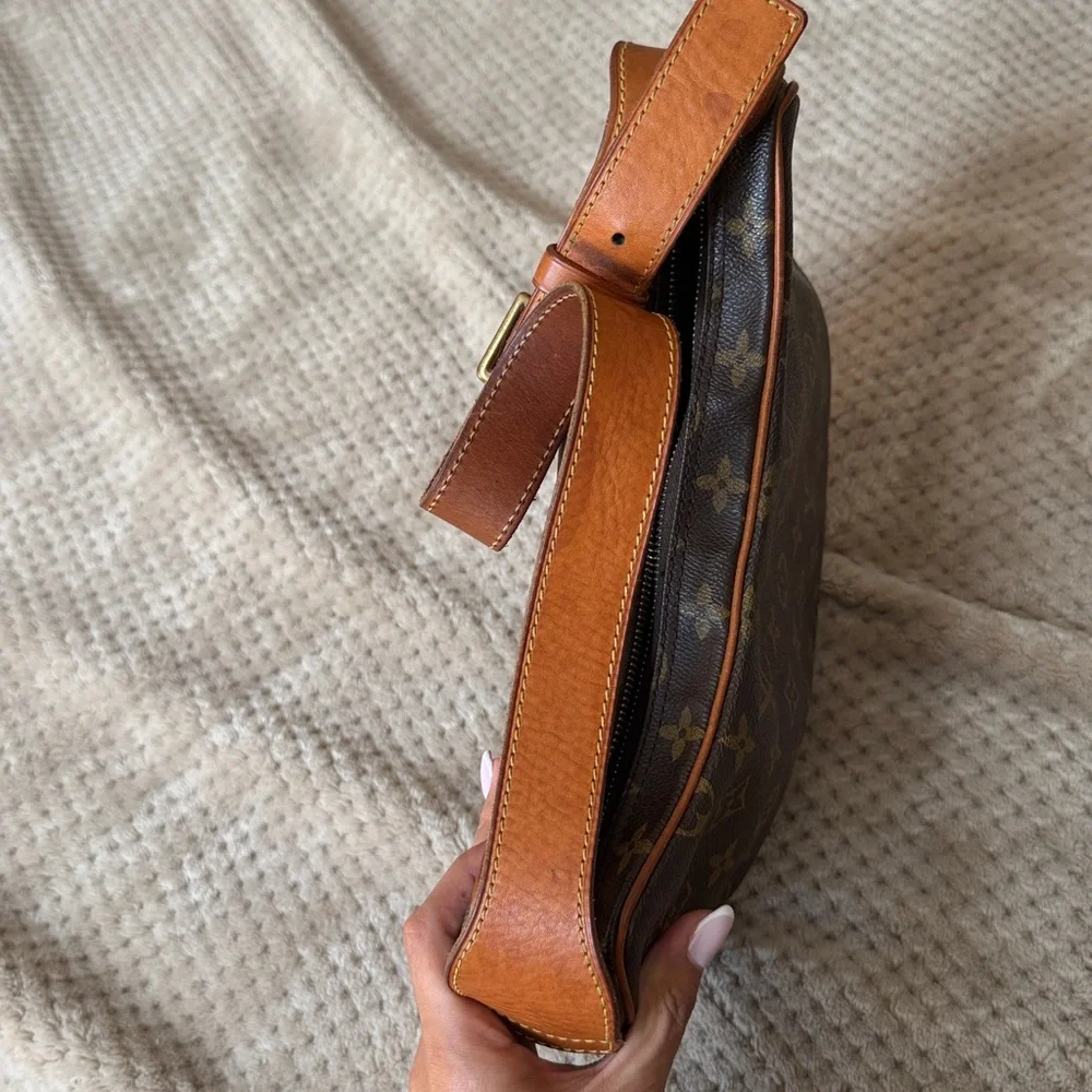 Louis Vuitton Brown and Tan Monogram Hobo Bag - Picture 2 of 8
